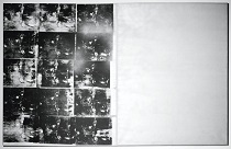 Andy Warhol Silver Car Crash. Double Disaster 1963