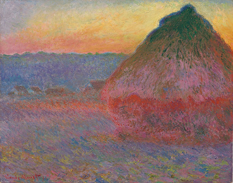 Claude Monet - Meule. Grainstack 1891