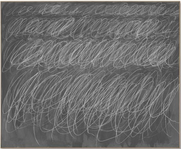 Cy Twombly Untitled 1970