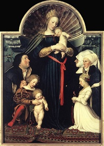 Hans Holbein - Darmstadt Madonna 1526