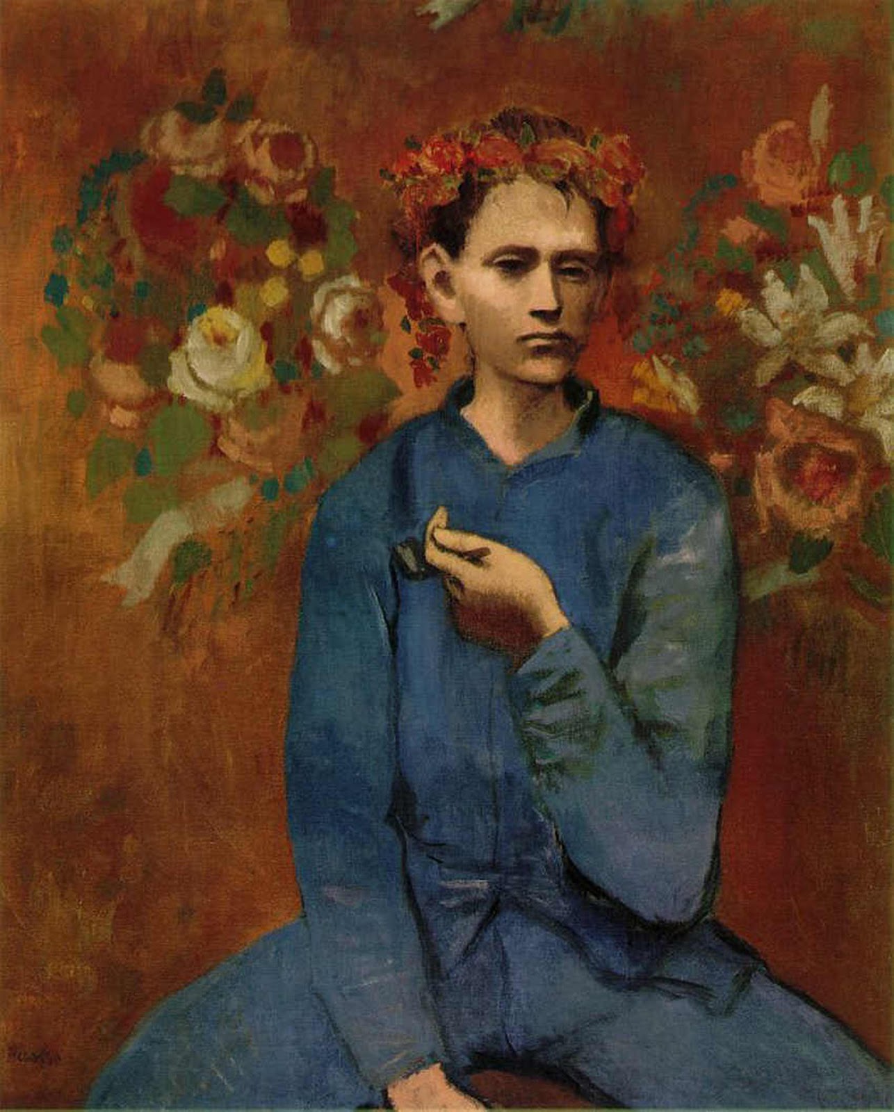 Pablo Picasso Garçon à la pipe. Boy with a Pipe 1905