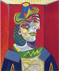 Pablo Picasso - Buste de femme. Femme à la résille 1938
