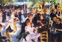 Pierre-Auguste Renoir Bal du moulin de la Galette 1876