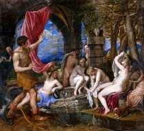 Titian - Diana and Actaeon 1556-1559