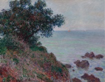Claude Monet - Bords de la Méditerranée, temps gris 1888