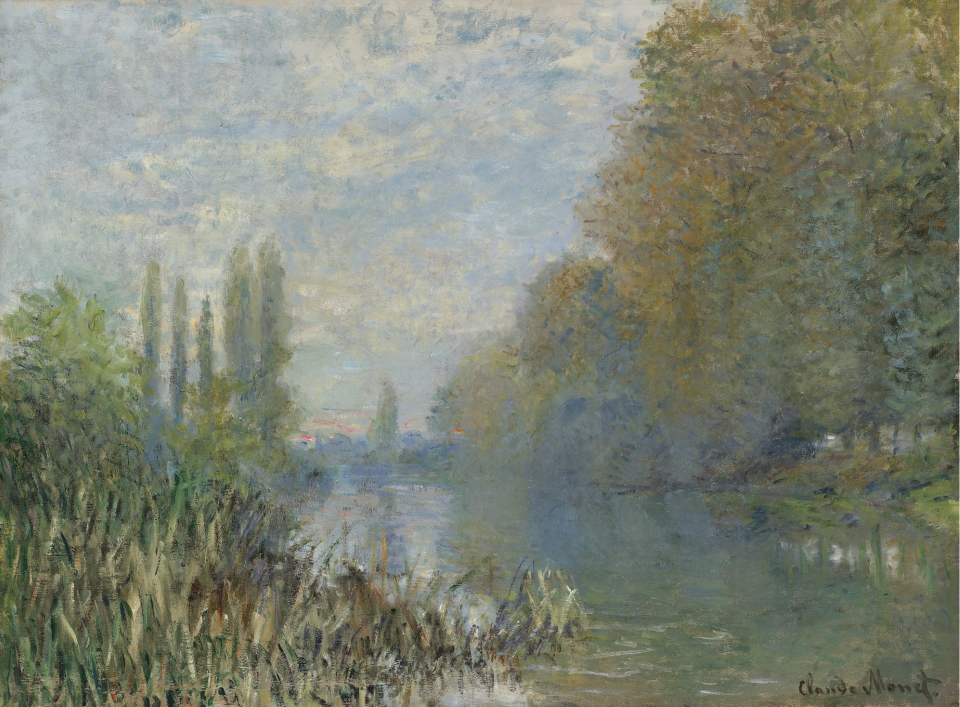 Claude Monet - Bords de la Seine en automne 1876