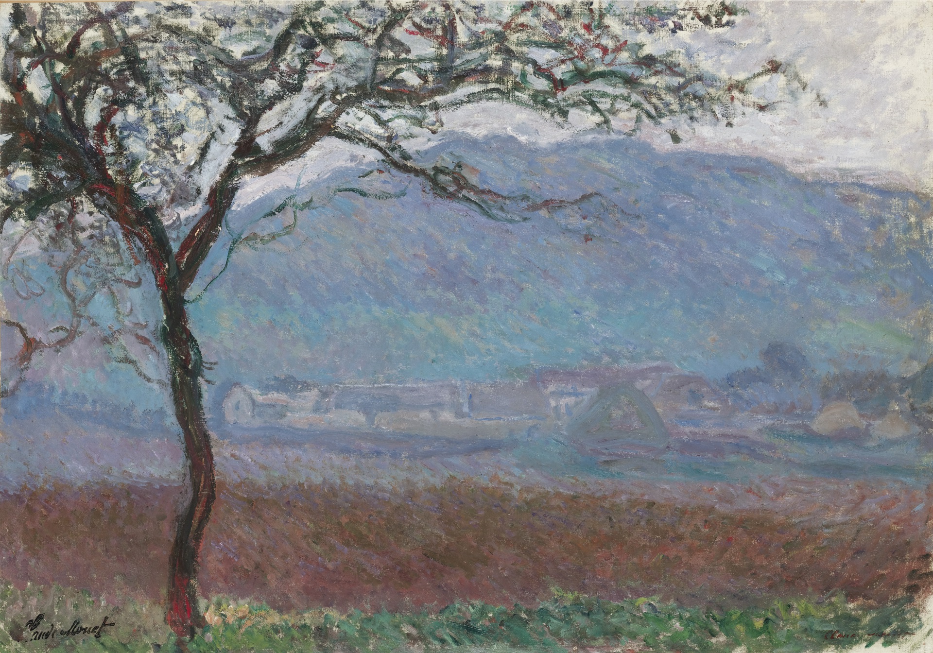 Claude Monet - Champ à Giverny 1887