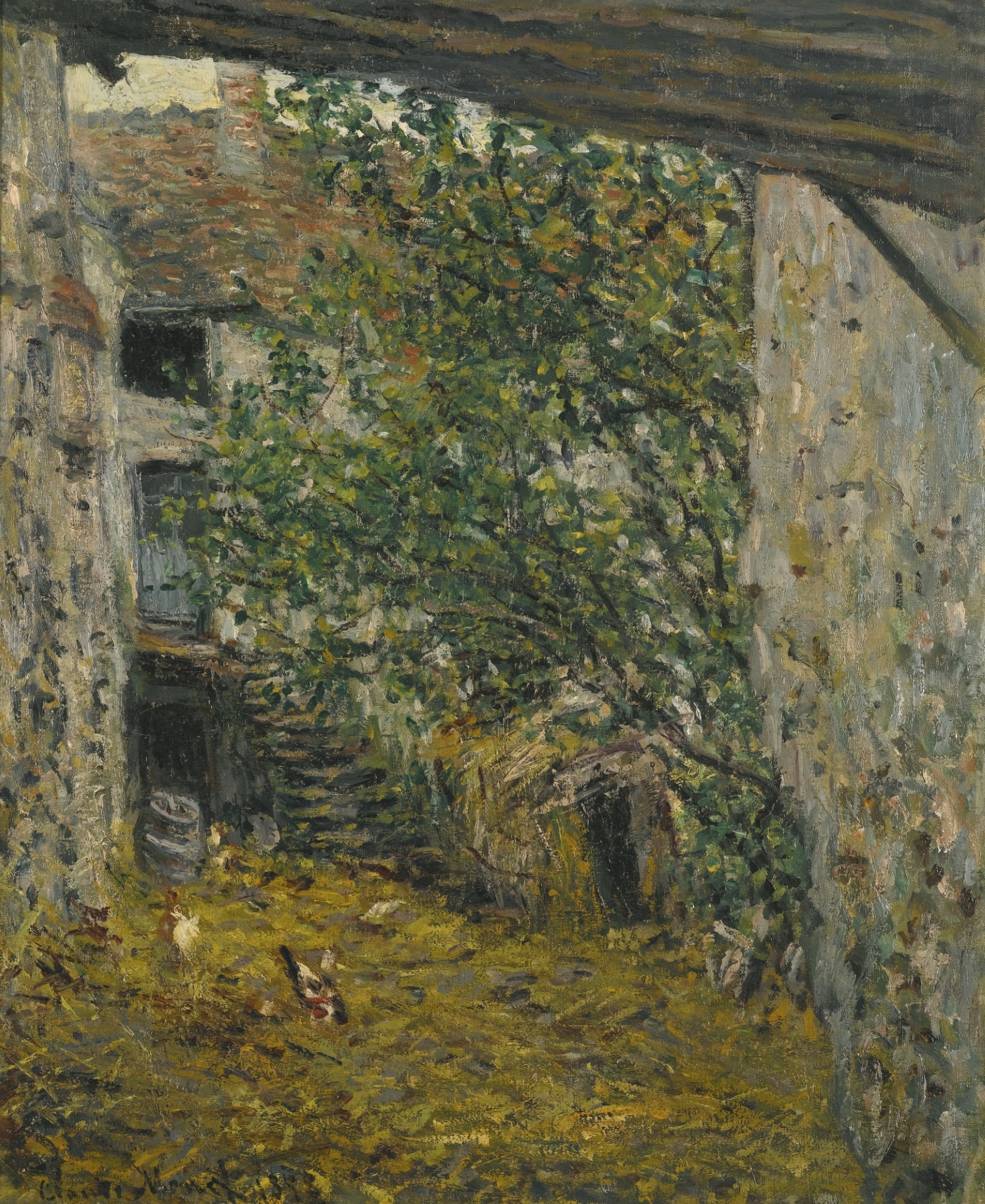 Claude Monet - Cour de ferme 1878