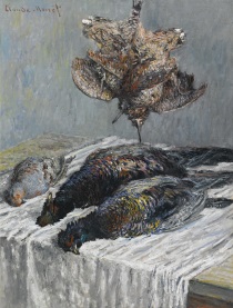 Claude Monet - Faisans, bécasses et perdrix 1879