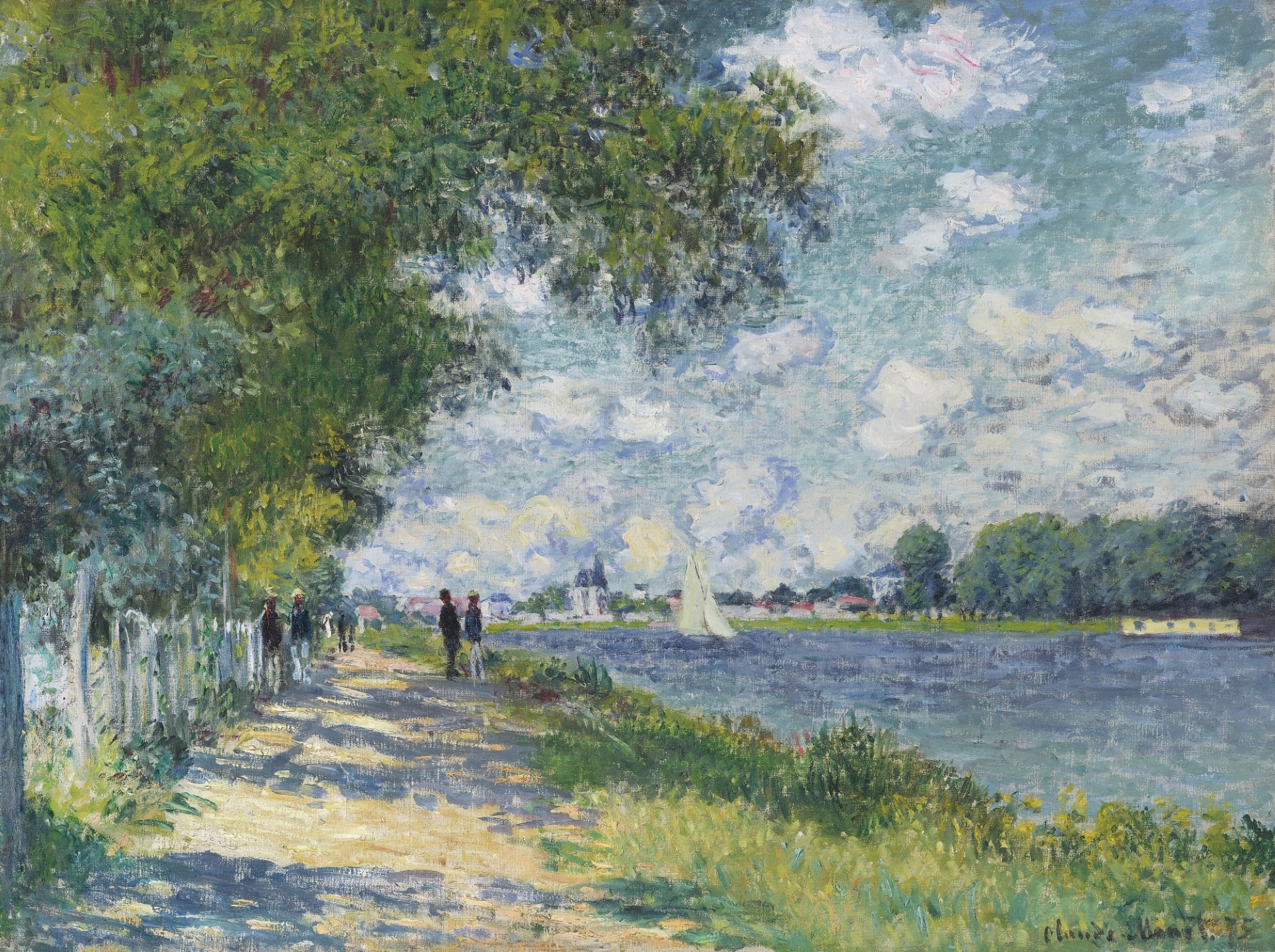 Claude Monet - La Seine à Argenteuil 1875