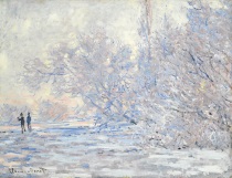 Claude Monet - Le Givre à Giverny 1885