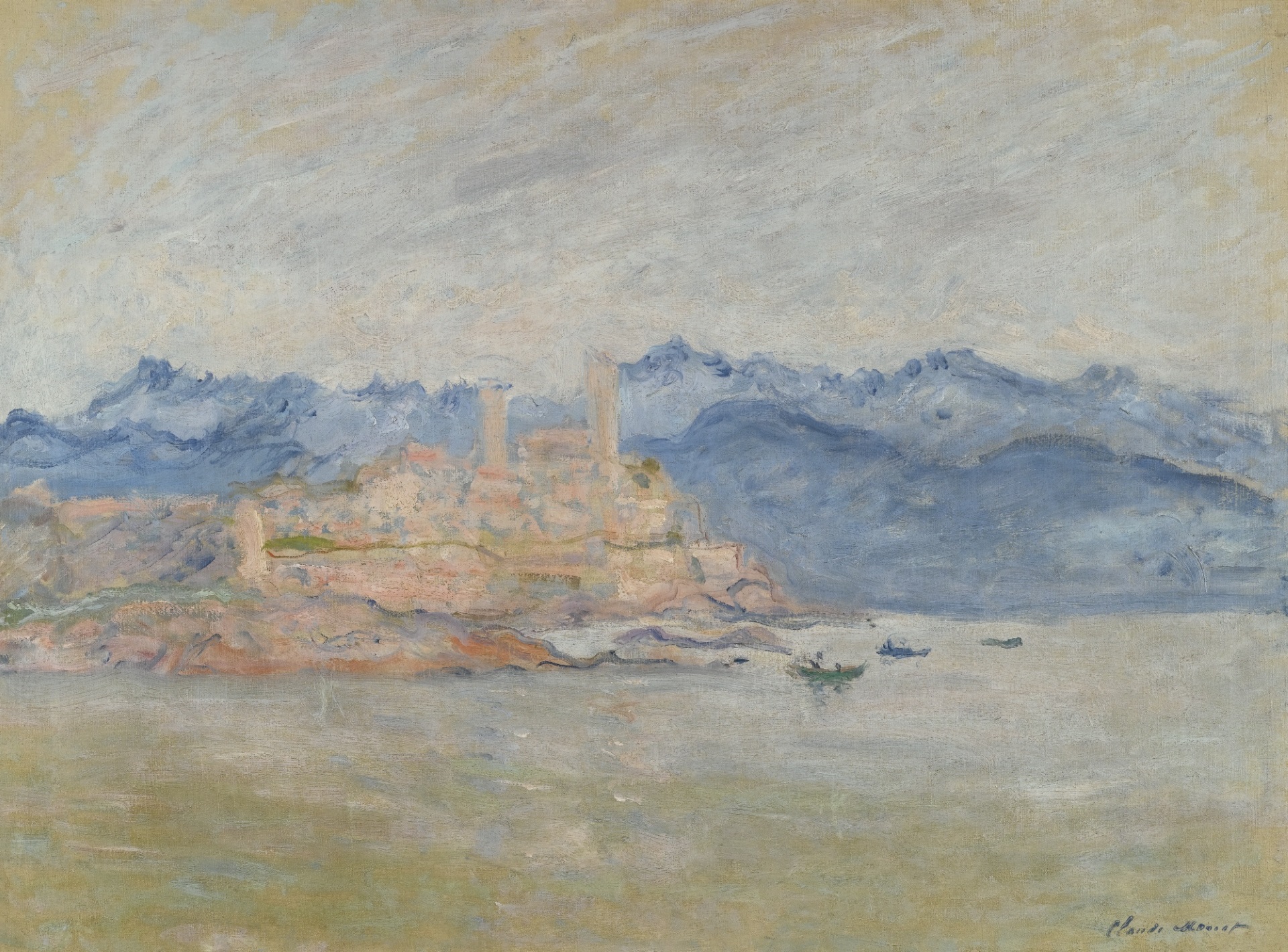 Claude Monet - Le fort d'Antibes 1888