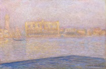 Claude Monet - Le Palais Ducal vu de Saint-Georges Majeur 1908