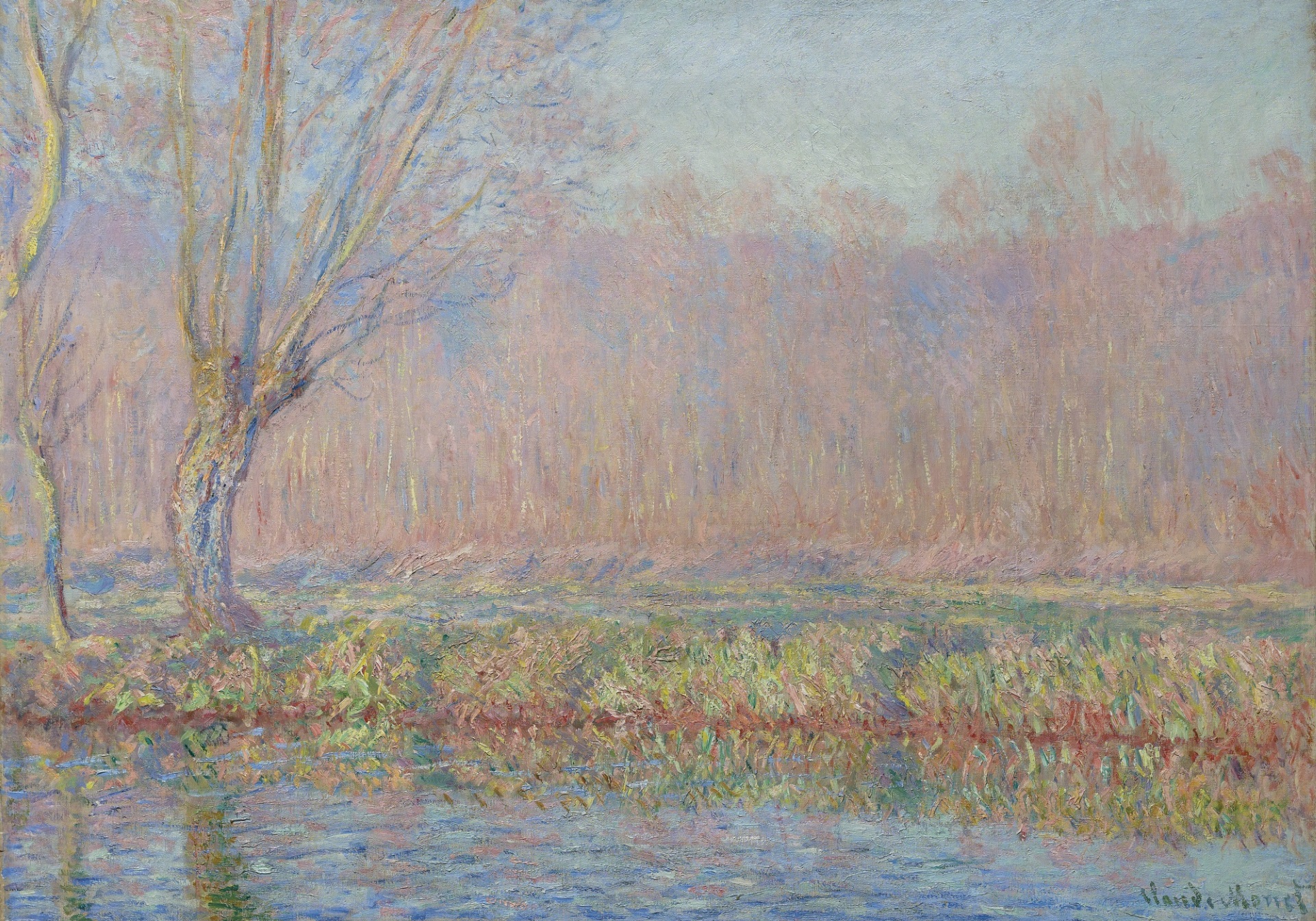 Claude Monet - Le Saule 1885