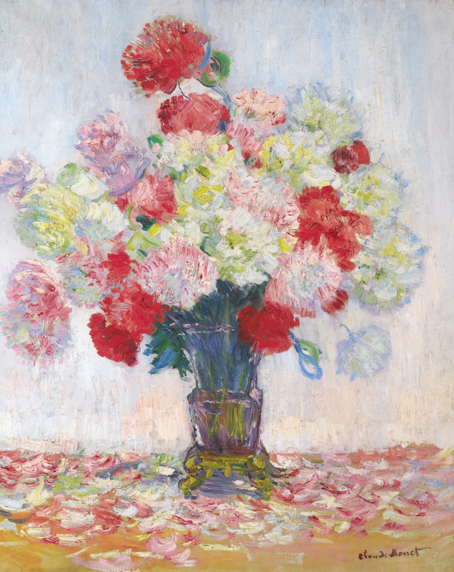 Claude Monet - Vase de pivoines 1882