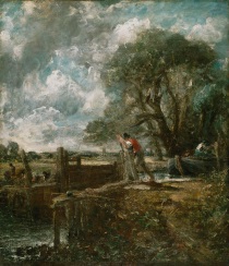 John Constable, R.A. - The Lock 1819-1825