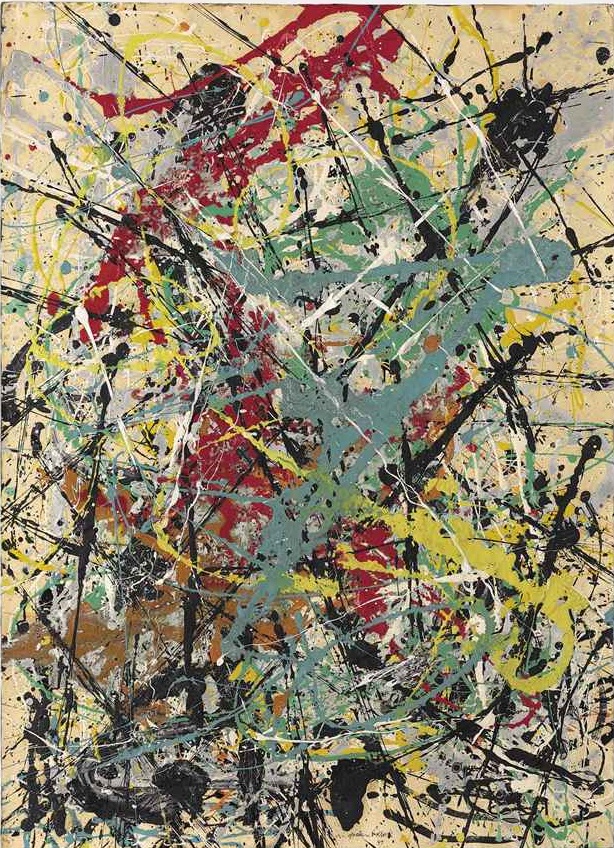 Jackson Pollock - Number 16, 1949