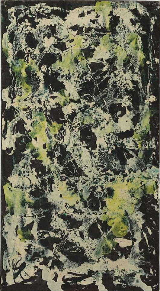 Jackson Pollock - Vertical Composition I 1950