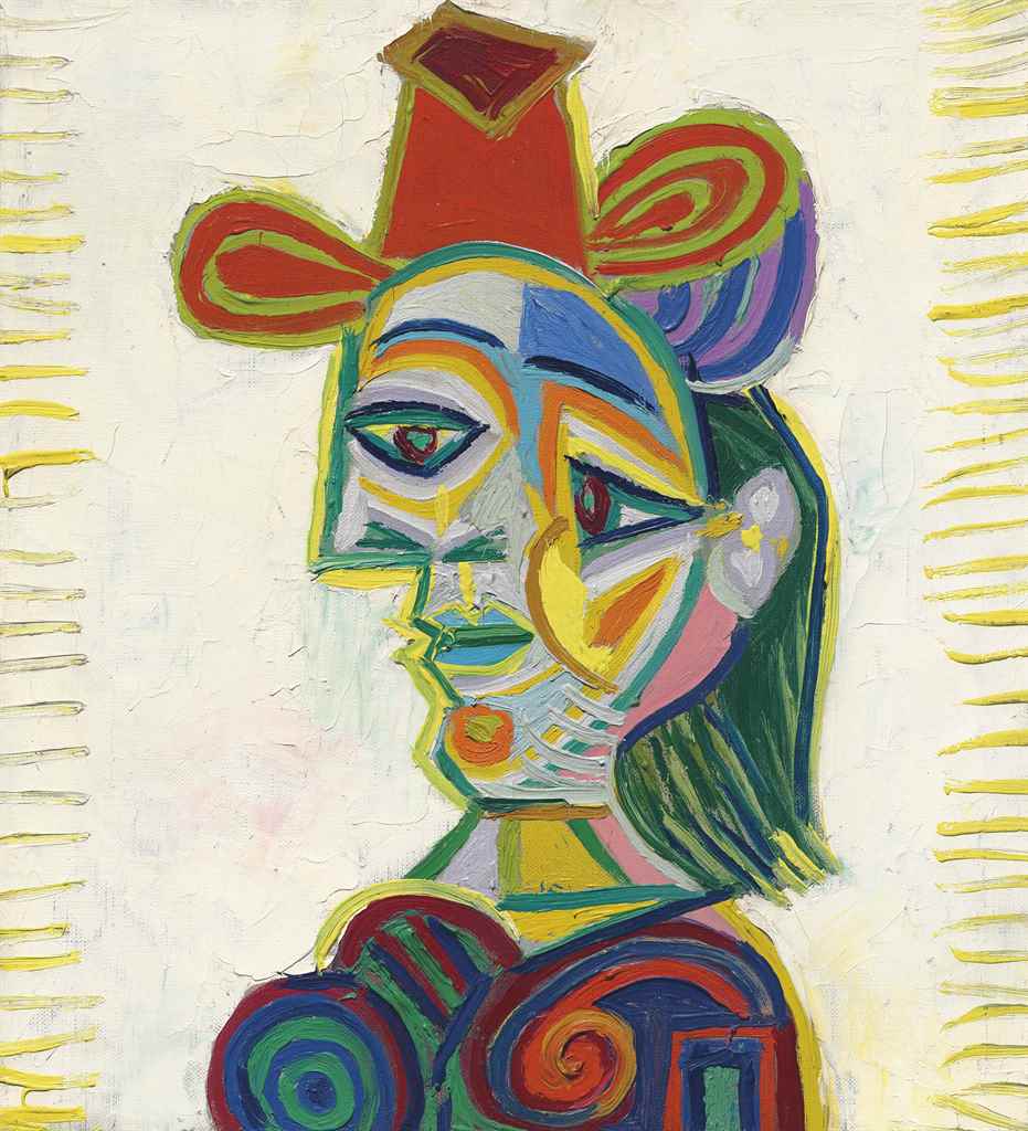 Pablo Picasso - Buste de femme. Dora Maar 1938