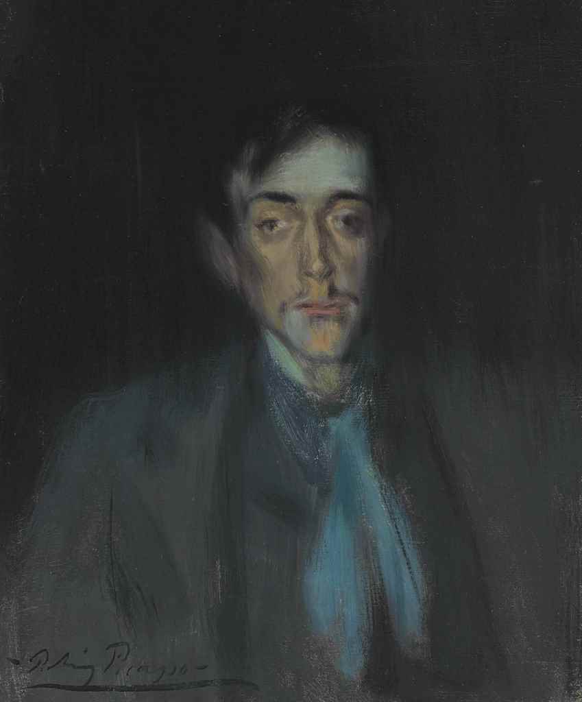 Pablo Picasso - Portrait d'Angel Fernández de Soto 1899