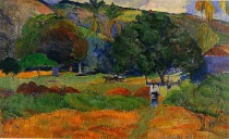 Paul Gauguin - Le vallon 1892