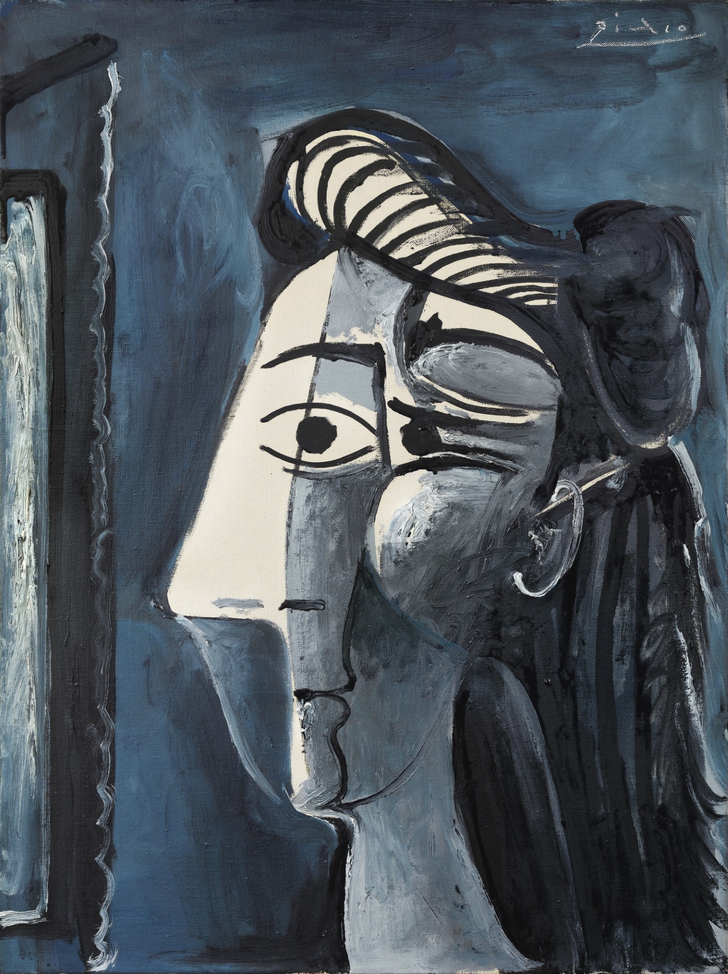 Pablo Picasso - Tête de femme 1963