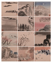 Painting Album of Landscapes, by Qi Baishi 1931