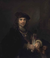 Rembrandt Harmensz. van Rijn - Man with a Sword 1644