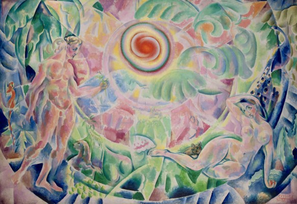 Vladimir Baranoff-Rossiné - The Rhythm. Adam and Eve 1910