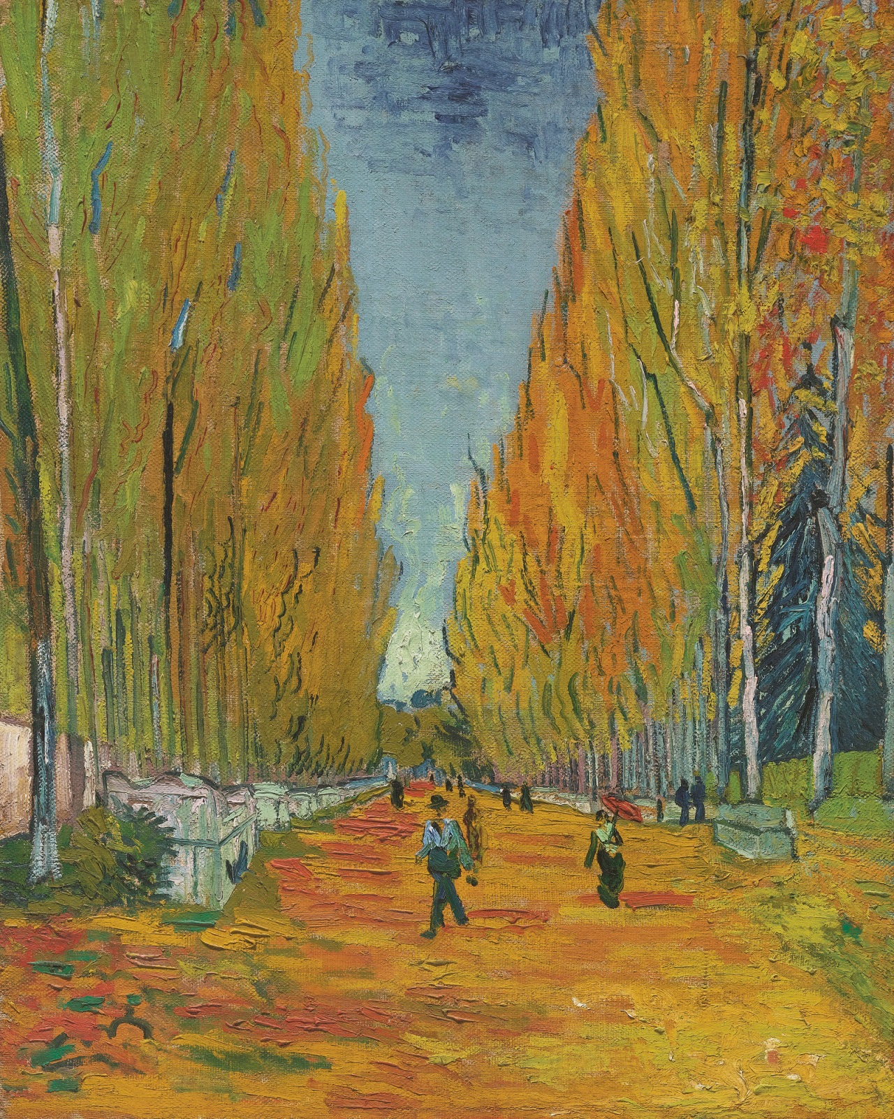 Vincent van Gogh - L’Allée des Alyscamps 1888