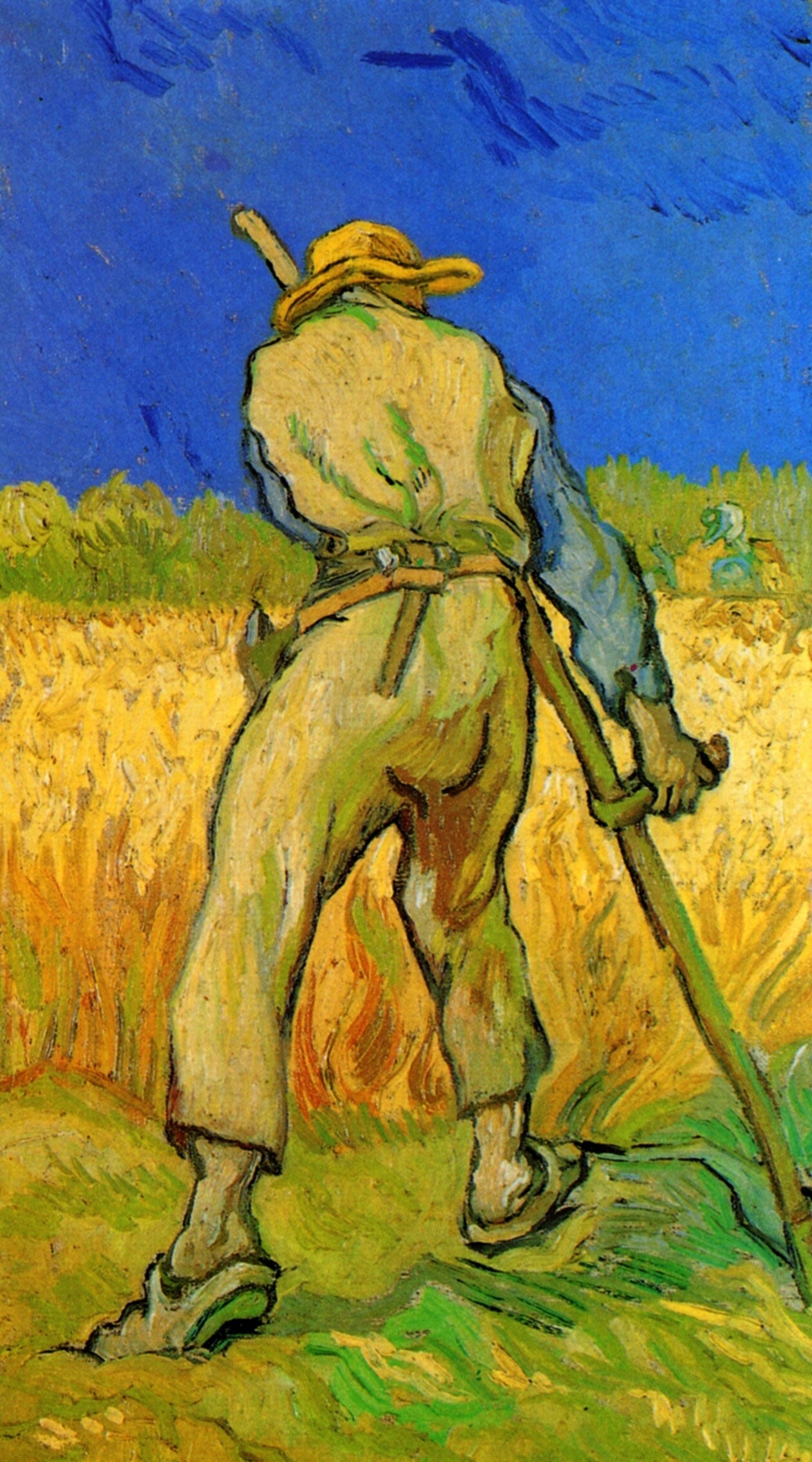 Vincent van Gogh - Le moissonneur (d’après Millet) 1889