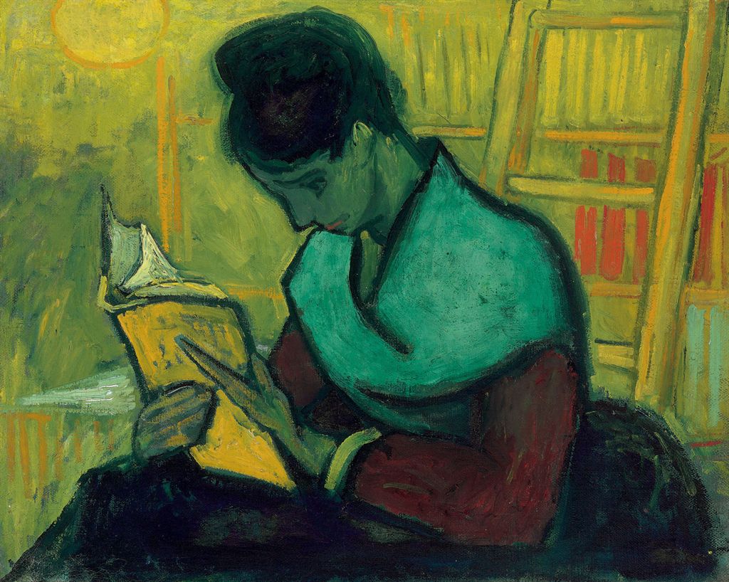 Vincent van Gogh - Une liseuse de romans 1888