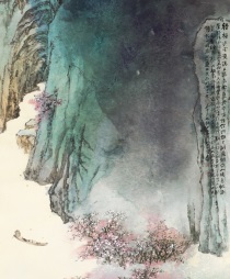 Zhang Daqian (Chang Dai-chien) - Peach Blossom Spring 1982